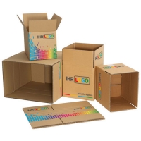 Faltkarton 375x275x250 mm Versandkarton Schachtel Kartons Verpackung bis 20 kg 